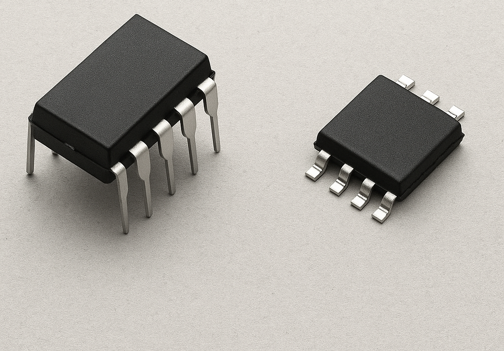 تفاوت مونتاژ SMD و DIP چیست؟